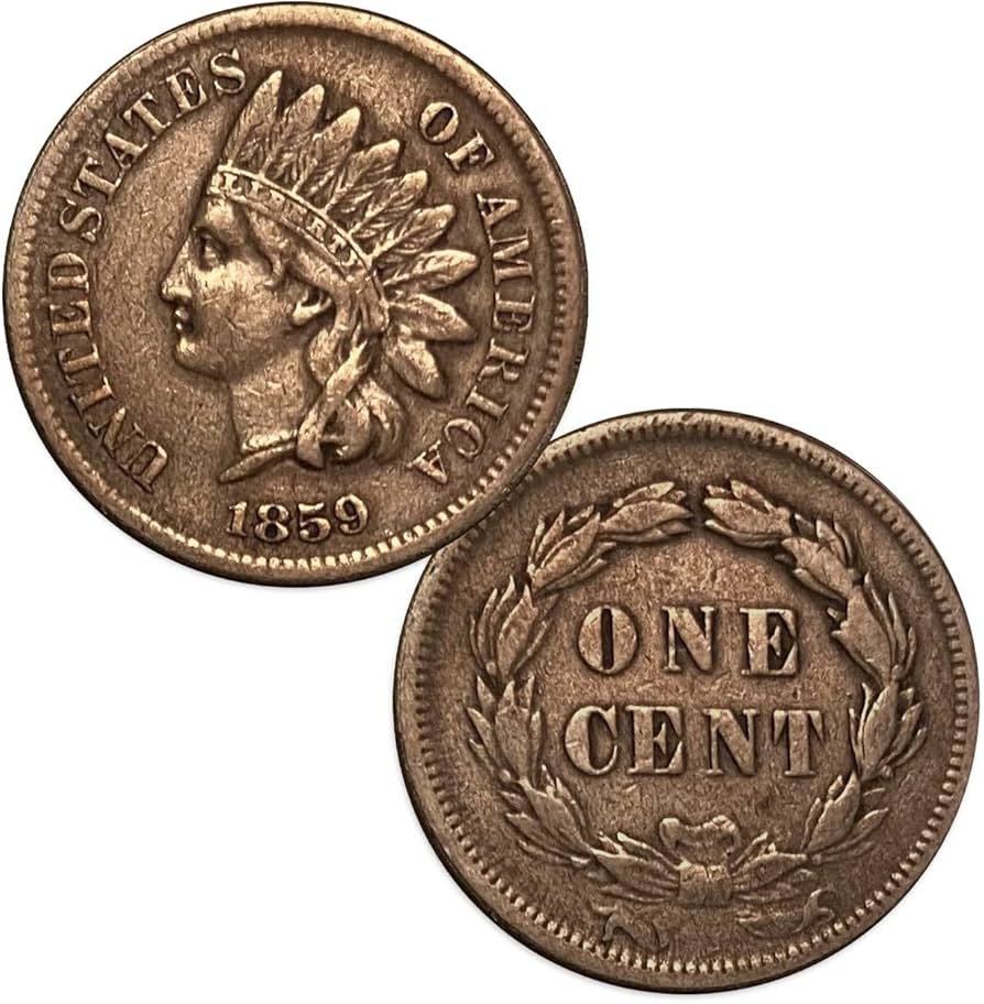 1859年 ！アメリカ！ インディアンヘッド 【初年度】【ノーシルド】 インディアンヘッドセント：アメリカの銅貨の歴史を探る